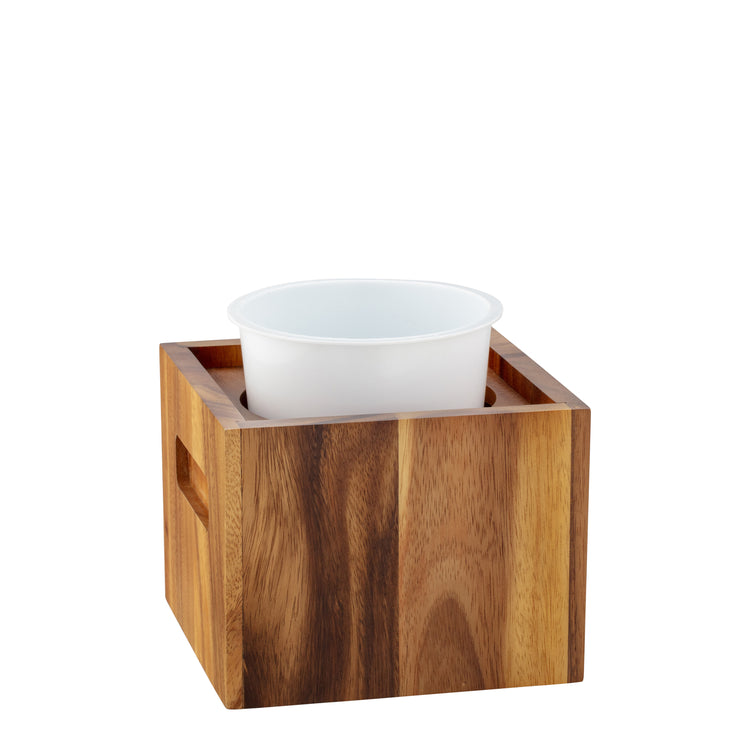 Taniya Nayak Canopy Acacia 2qt Ice Bucket w/ Matte Black Cover
