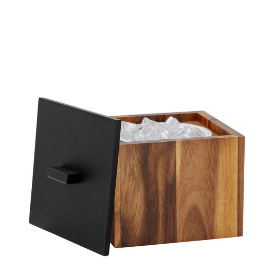 Taniya Nayak Canopy Acacia 2qt Ice Bucket w/ Matte Black Cover
