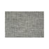 Charcoal | close-up of charcoal-colored woven placemat texture, showing durable and modern design.