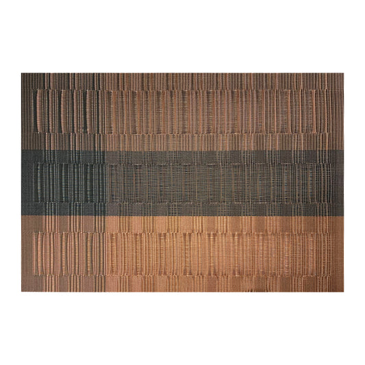 Coffee & Cream | Close-up of natural bamboo texture on woven placemat set, perfect for eco-friendly table settings.