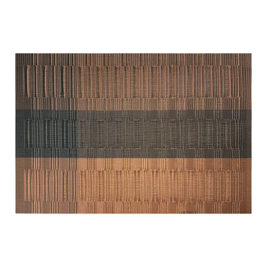 Coffee & Cream | Close-up of natural bamboo texture on woven placemat set, perfect for eco-friendly table settings.