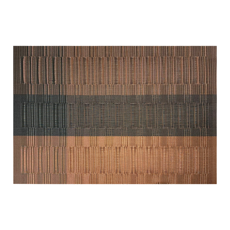 Coffee & Cream | Close-up of natural bamboo texture on woven placemat set, perfect for eco-friendly table settings.